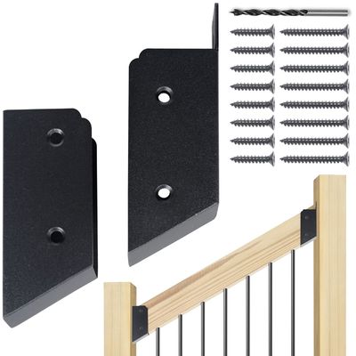 qualità  Deck Railing Bracket and Deck Baluster Attachments with Up To 200 Lbs Weight Capacity fabbrica