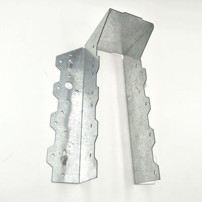 2x8 appendiabiti per travi decorative in acciaio galvanizzato con fori pre-perforati
