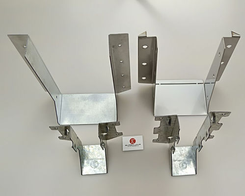LUS Black Floor Joist Hangers resistenti alla corrosione con fori pre-perforati