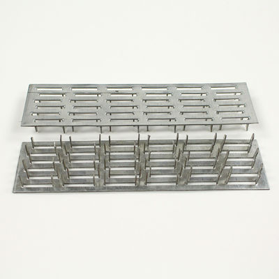 Piastre di chiodo per tralicci di tetto a banda 1,0 mm Resistenza alla trazione per tralicci e travi in legno