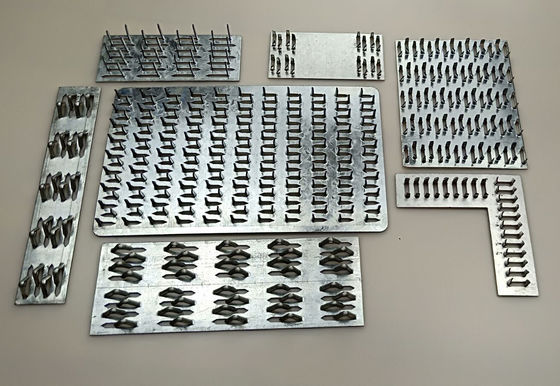 100 mm di legno galvanizzato rettangolare