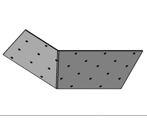 Connettore CC200R per il fissaggio della trave di giacca alla trave dell'anca