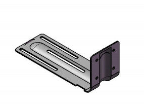 Supporto per pareti interne per il fissaggio di pareti portanti non a carico a traverse