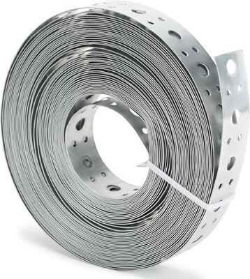 Stringhe di metallo perforato galvanizzato