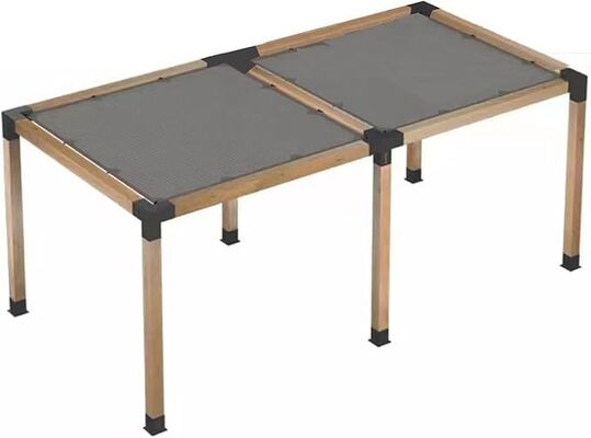 Kit Base per Montanti e Staffa Angolare per Pergola 4x4 per Costruzione di Pergole da Esterno