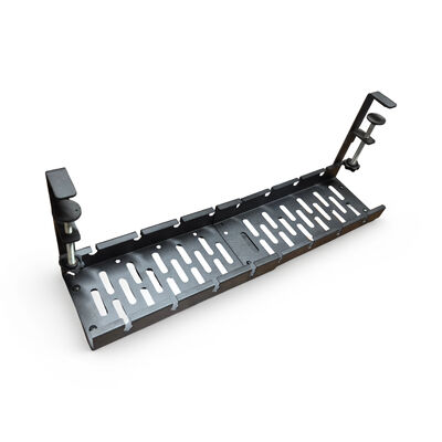 Organizzatore di cavi di scrivania estensibile senza perforazione sotto il tavolo con pinza per ufficio domestico