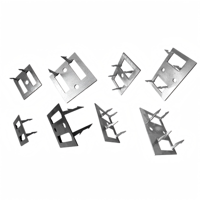 Fornitore di clip per stampaggio zincato OEM per impalamento con supporto per design personalizzato